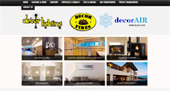 Desktop Screenshot of decorfires.co.za